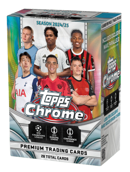 Topps Chrome UEFA Club Competitions 2024/25 - Value Box