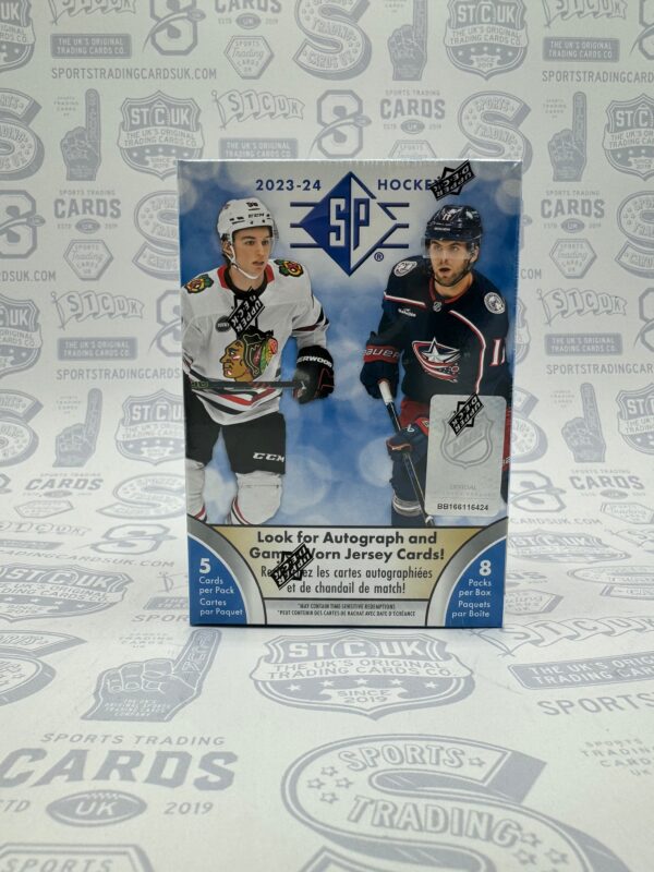 2023-24 Upper Deck SP Hockey Blaster Box